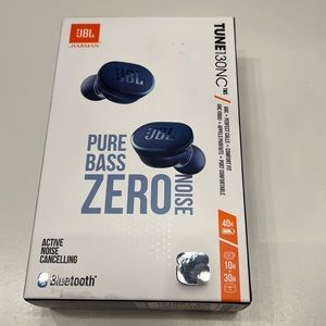 NIB never opened! JBL TUNE130NC True Wireless Noise Canceling earbuds